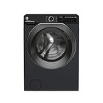 Hoover H-Wash 500 HW412AMBCB Freestanding Washing Machine, Large Capacity, Energy Class A, 12 kg Load, 1400 rpm, Black