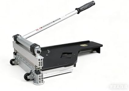 CUTTEREX 13" Professional Laminate Floor Cutter, Vinyl Floor Cutter, Multi-Layer Flooring, Parquet, Fiber Cement Wall Panels, Rubber Concave Base, LVT, VCT, SPC, PVC, LVP, WPC, Rigid Core Vinyl Plank