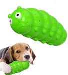 clover Indestructible Dog Toys, Dog Chew Toys for Aggressive Chewers, Strong Squeaky Interactive Toys for Medium/Large Dogs (Green)