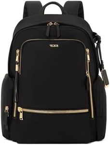 TUMI Women's Celina Backpack, Black & Gold Hardware, One Size, Voyageur Celina Backpack