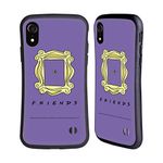 Head Case Designs Officially Licensed Friends TV Show Peephole Frame Iconic Hybrid Case Compatible With Apple iPhone XR