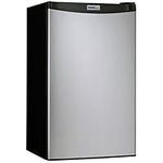 Danby Designer-3.2 Cubic Feet Compact Refrigerator-Stainless Look