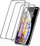 elexal iPhone 11 Screen Protector Full Coverage – iPhone 11 Gorilla Glass Screen Protector, iPhone XR Tempered Glass Screen Protector 3 Pack, iPhone XR Screen Protectors [3 PACK]