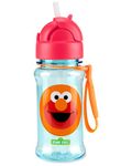 Skip Hop x Sesame Street Toddler Sippy Cup with Straw, Straw Bottle, 12 oz, Elmo