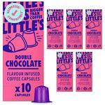 Little's Coffee Double Chocolate Coffee Pods – Pack of 60 Coffee Pods Nespresso Compatible – 100% Arabica Coffee Capsules Infused with Chocolate