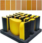 Total 56 PCS Hand Sanding Block Set