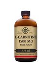 Solgar L-Carnitine 1500 mg Liquid - 473 ml - for Daily Use - Supports Metabolism and Cellular Energy Release - Vegan and Gluten Free