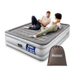 Bestway King Air Bed with Electric Pump, Raised Inflatable Mattress