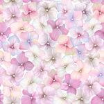 VaryFloral Pink Floral Wallpaper Colorful Hydrangea Petals Flower Wallpaper Peel and Stick for Girls Bedroom Removable Sticky Decorative Floral Contact Paper for Cabinet Shelf 12"x118"