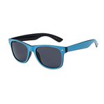 Kids Sunglasses Girls Boys Children Classic Style Shades UV 400 Protection (Blue Black)