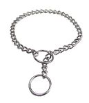 Hamilton Extra Fine Choke Chain Dog Collar, 12-Inch