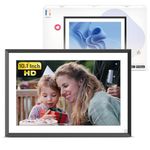 NexFoto 10.1 Inch Digital Photo Frame 64GB, Dual WiFi Digital Picture Frame Touch Screen Bluetooth, Motion Sensor, Easy Share Photos Video via NexFoto App with Photo Editor, Gifts for Mom Men