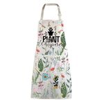 MBMSO Plant Gardening Apron Plant Whisperer Apron for Gardener Gifts Plant Mom Apron Plant Lover Gifts for Plant Lady Apron, Plant Whisperer Apron-w, Standard