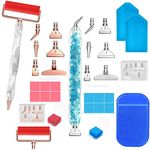 2 Set Diamond Art Painting Pen Kits, SENHAI Diamond Art Paintings Pen Diamond Art Pens Stainless Tips Personalized 5D Diamond Art Painting Accessories Tools for DIY Painting Crafts(Rose&Blue)