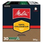 Melitta 100% Colombian Medium Roast K-Cup Pods 30 Ct, 100% Colombian, 315 Grams