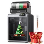 Creality K2 Combo 3D Printer, Multicolor 3D Printer with CFS, Dual Camera, Print Speed 600mm/s, Next Generation Direct Transmission Extruder, 260 Degree Print Volume