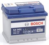 Bosch S4001 - Car Battery - 44A/h - 440A - Lead-Acid Technology - for Vehicles Without Start/Stop System - 07 x 175 x 175 mm -Type 063