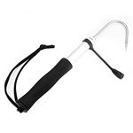 Fishing Gaff Hook, Retractable Fishing Gripper with Stainless Fishing Spear Hook Tackle for Fishing Ice Fish Accissories