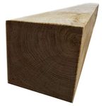 CT Oak Beam Fireplace Mantel/Mantelpiece - Size: 5'' x 5'', Length: 4 foot, Planed & Sanded - Contemporary