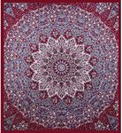 Maroon Gray Purple Bohemian Tapestry Elephant Star Mandala Tapestry Tapestry Wall Hanging Boho Tapestry Hippie Hippy Tapestry Beach Curtain Coverlet (230 x 215 cm / 90 X 84 Inches, Maroon)