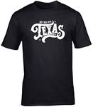 Hippowarehouse Don't Mess with Texas Unisex Short Sleeve t-Shirt (Specific Size Guide in Description) Black