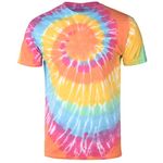 Magic River Handcrafted Tie Dye T Shirts - Aerial - Adult Large