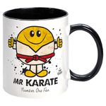 Kapow Gifts Karate Mug - Sports Gift for Fan Supporters Present Gift for dad him Man, Ceramic, 250ml