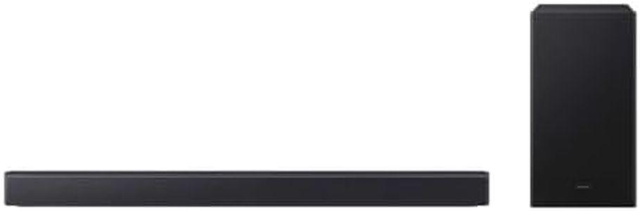 Samsung HW-B460GF B-Series 2.1-Kanal-Soundbar für Fernseher, TV-Lautsprecher mit kabellosem 6,5"-Subwoofer, Game Mode, Adaptive Sound, Bass-Boost-Modus, Virtueller Surround Sound