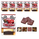 unique Birthday Party Cartoon Return Gifts For Kids Children Girls Boys in Bulk | Set Pack of 20 | sports cars | Party favors Combo | Chocolate gift Box for All Age Groups (20)