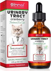 Urinary Tract Support for Cats 60mL | Natural Liquid Supplement for Urinary Health & Comfort | Supports Bladder Function & Kidney Health | Easy-to-Use Drops