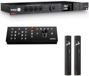 Antelope Audio Orion Studio Synergy Core Audio Interface with 12 Discrete Preamps + MRC Multi-Channel Remote Controller + 2 x Edge Note Small-Diaphragm Condenser Microphones – Professional Studio Bund
