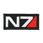 N7 Mass Effect Iron On Sew On Embroidered Patch