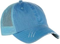 MG Low Profile Special Cotton Mesh Cap-Aqua