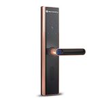 Atomberg SL 1 Smart Door Lock | 6 Ways Unlocking | Fingerprint | PIN | OTP | NFC Card | Atomberg Home App (Data Stored in India)| Key | 5 Stainless Steel Bolt | 2 Year Warranty by Atomberg (Rose Gold)