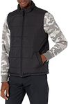 Amazon Essentials Men's Standard Heavy-Weight Puffer Vest, Black, Medium