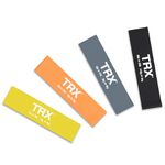 TRX Training Exercise Bands, Exercise Bands for Working Out, Increase Exercise Intensity, Portable Workout Equipment for Women and Men, Set of 4