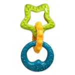 Nylabone Gentle Puppy Dog Teething Chew Toy Rings, Bacon Flavour, Small, for Puppies Up to 11 kg