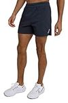 TCA Men's Flyweight Running Performance Shorts with Zipped Pockets - Smoke Grey, L