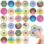 KIDRENFUN Fidget Spinners Party Bag Fillers Kids - 30 PCS Fidget toys pack, Mini Fidgets Party Bags Toys, Pass the Parcel Prize Box Fillers from Teacher (Mixed)