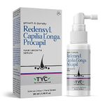 TYC - TRUST YOUR CHOICE Herbal Hair Growth Serum with 3% Redensyl, 1% Procapil & 1% Capilia Longa | Manages Hair Fall, Hair Thinning & Hair Loss | Helps Encourage Hair Growth | pH 5.5, 50 ml