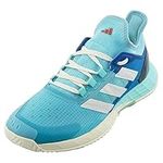 adidas Mens Adizero Ubersonic 4.1 M Sneaker, Light Aqua/Off White/Flash Aqua, 7 US