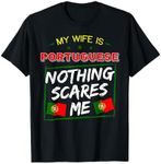 My Wife Is Portuguese Portugal Heritage Roots Flag Pride T-Shirt