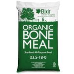 Elixir Gardens 25kg Organic Bone Meal Plant Fertiliser | All-Purpose & All-Season Vegetable, Fruit & Flower Food