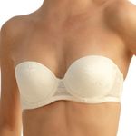 The Little Bra Company Women's Sascha Lace Bra Pearl 30C