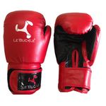 Le Buckle Leather Tournament Gloves (12 oz)