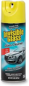 Invisible Glass 91163 15-Ounce Cleaner for Auto and Home for a Streak-Free Shine, Deep-Cleaning Foaming Action, Safe for Tinted and Non-Tinted Windows, Ammonia Free Foam Glass Cleaner, Pack of 1