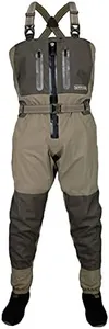 Paramount Outdoors Deep Eddy Zippered Breathable Stockingfoot Chest Fishing Wader (XX-Large)