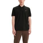 Levi's Men's Housemark Polo, Mineral Black, Large