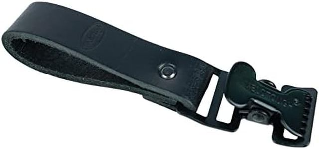 MELOTOUGH Leather Glove Clip Glove Holder Clip for Work Holder Glove Belt Clip Holder Alligator Clip for Construction（Black Leather）