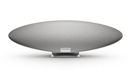 Bowers & Wilkins Zeppelin Wireless Smart Speaker, Wifi Speaker, Hi-Res Sound, Bluetooth, Airplay 2, Spotify Connect, and Alexa Built-In - Pearl Grey